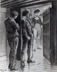 Convictos en su camino a Botany Bay de Richard Caton Woodville